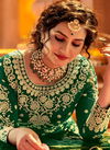 AVIGHAYA AAGMAN Fancy Wedding Wear Net With Heavy Embroidery Work Designer Gown Collection